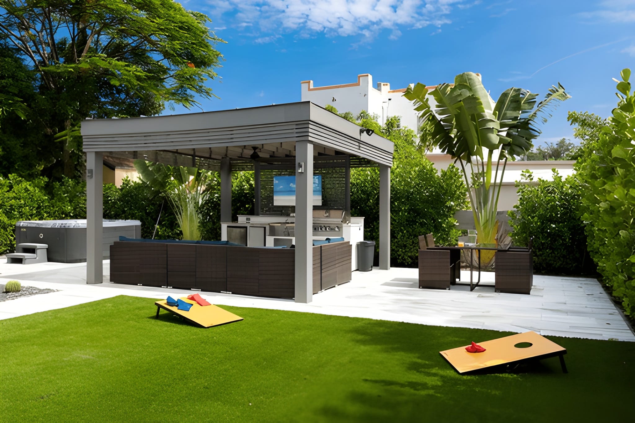 Backyard Turf Design 1