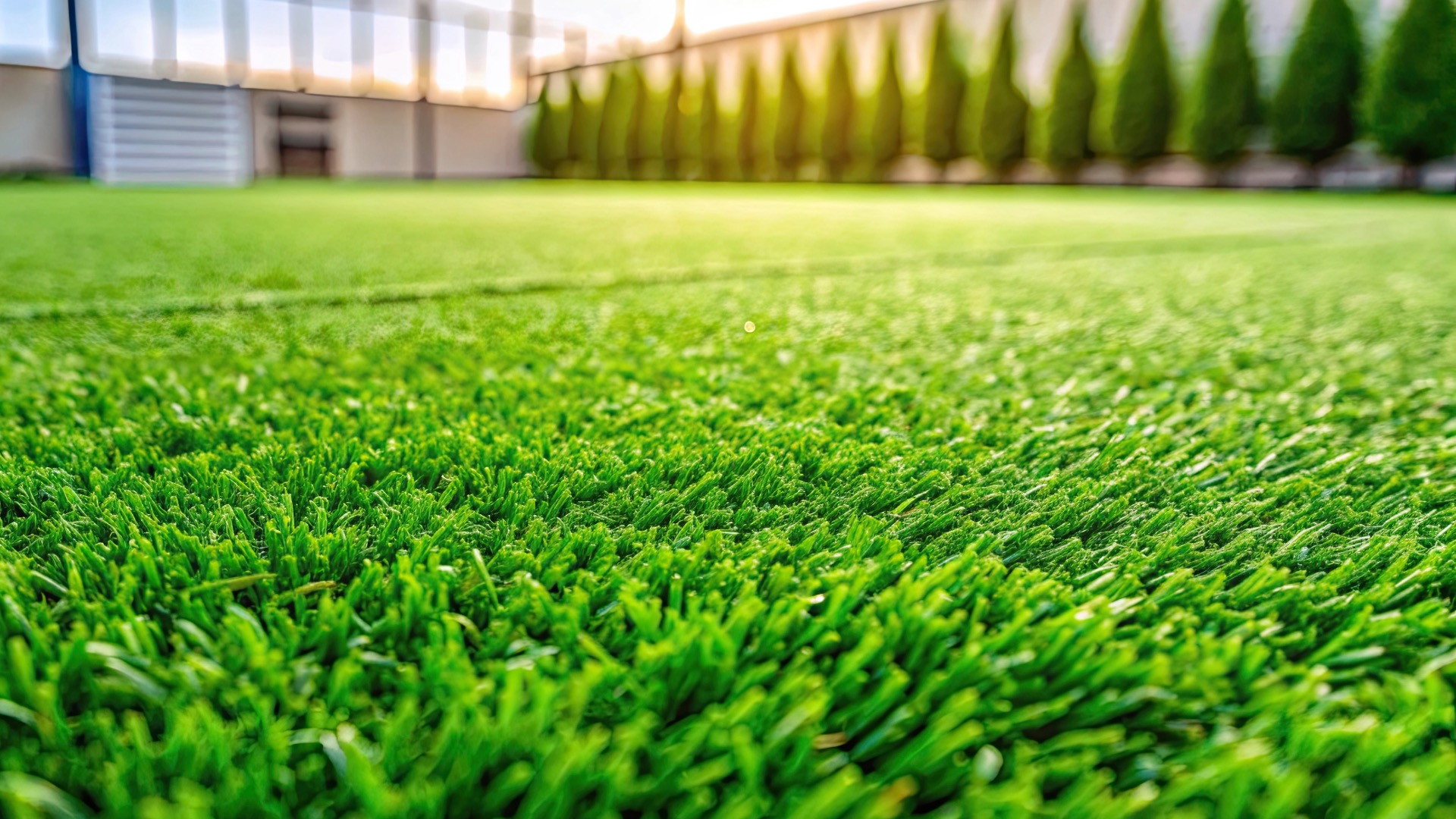 Lush synthetic grass installation in Boulder City NV